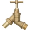 3/4" Hose Union Bib Tap Brass Outdoor Water Supply Weather-Resistant