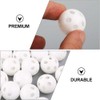 Pack of 10 White Rattle Balls Inserts Rattle Box Repair