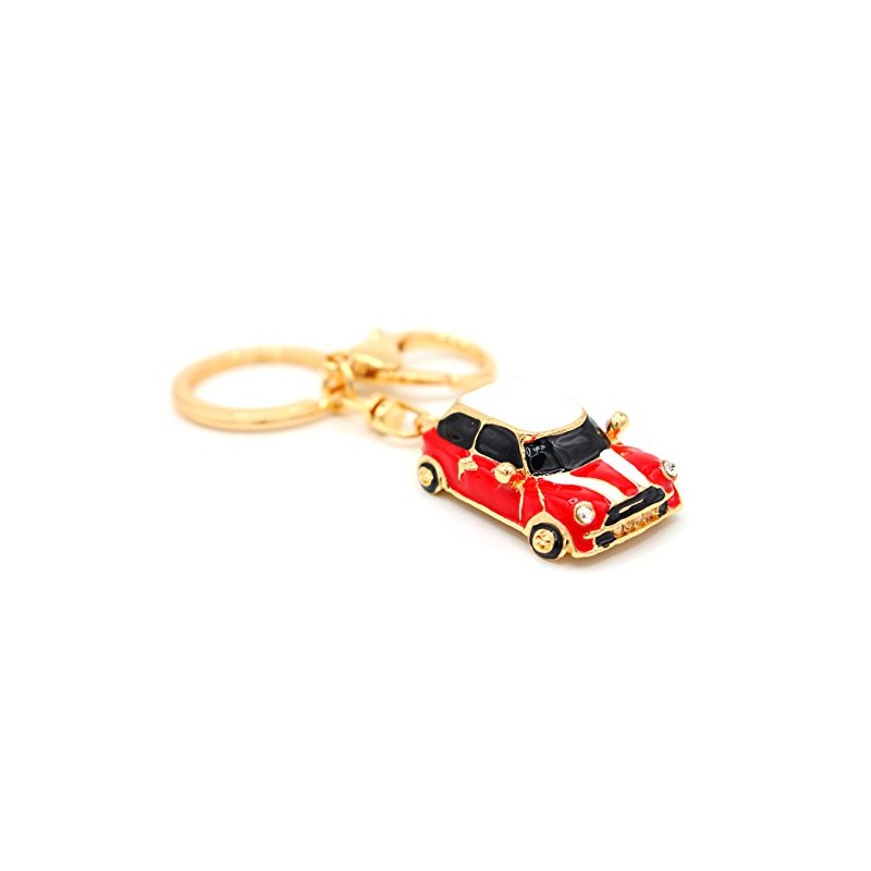 VmG-Store Mini Keyring Cooper Cult Car Metal Gift for Fans,