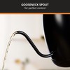 KRUPS Gooseneck Electric Kettle: 1L Stainless Steel, 1350W Fast Boiling,