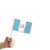 25 PCS Guatemala Handheld Small Flag,Guatemalan Guatemalteco Hand held Mini