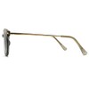 SPEED ADDICT CLEAR WELLINGTON SUNGLASS, CLEAR GRAY/GOLD x LIGHT SMOKE