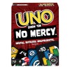 Mattel UNO No Mercy Juego de Cartas 7 Años