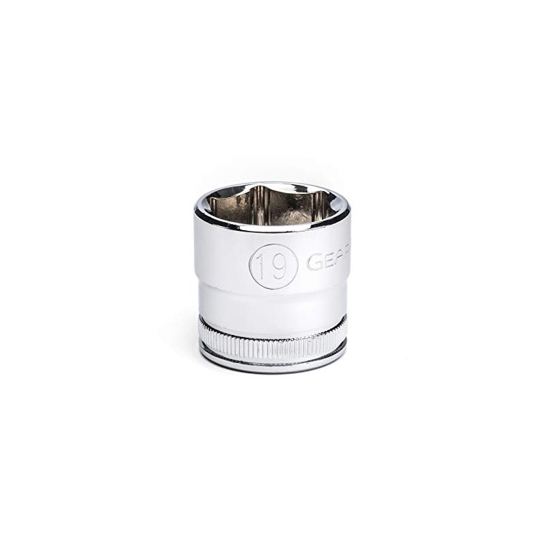 GEARWRENCH 3/8" Drive 6 Point Standard Metric Socket 19mm, 6