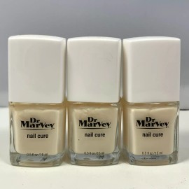 Dr Marvey Nail Cure Long Lasting Professional Manicure 0.5fl.oz./15ml *LOT OF 3*