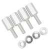 4PCS 1.5 Inch Seat Riser Easy To Install 1.5 to