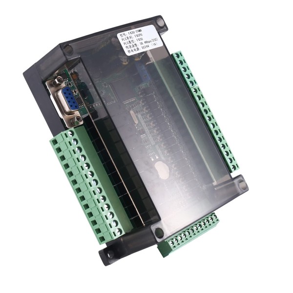 Hopbucan 1 Piece FX3U-24MR PLC Industrial Control Board 14 Input