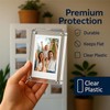 Natuvee Acrylic Magnetic Picture Frames Mini, 2x3 Ultra Clear Small