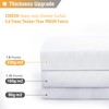 BTTN Extra Wide Shower Curtain 108x72 inches - Linen Textured