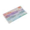 24pcs Bathroom Non Slip Strips Colorful Firm Sticking Waterproof Rubber
