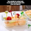 32 Pieces Fruit Picks, Cute Cartoon Toothpicks, Flower Ladybird Fruit