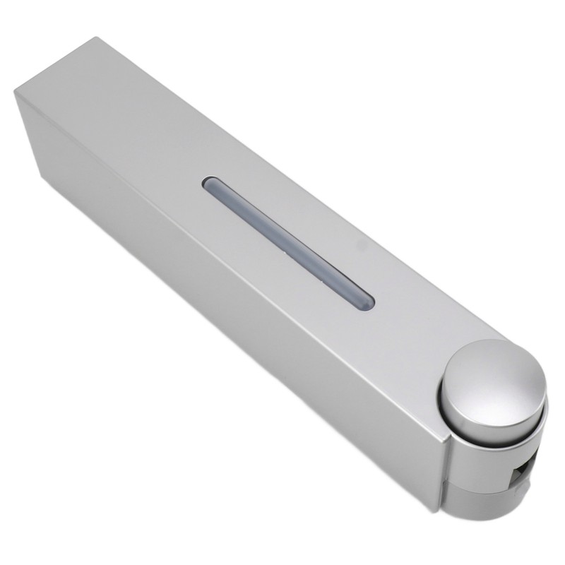 Manual Press Wall Mount Soap Dispenser Refillable Space Saving Shower