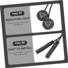 Mikinona Car Blind Sensor Lights Set Blind Detectors Alert 12v
