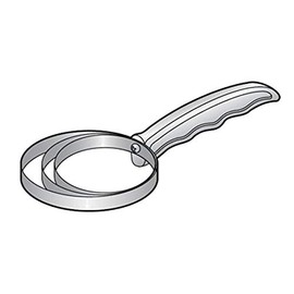 Alfa 066WSS Bone Dust Scraper round 3-1/2" diameter