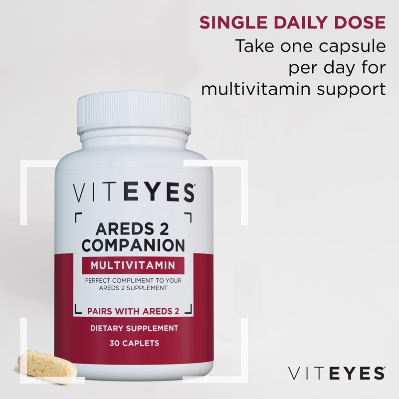 Viteyes Classic AREDS 2 Companion Multivitamin Supplement, Comprehensive Multivitamin Formula