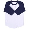 Hat and Beyond Kids Raglan 3/4 Sleeves Baseball T Shirts