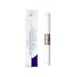 Lash24 by Tru Alchemy - Eyelash Serum & Eyebrow Serum - Lash Enhancer and Primer - Dual Formula with AM Lash Primer & PM Lash Boost - Long Lash Serum to Lengthen Lashes All Day - 2-Month Supply