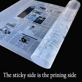 Waterproof Inkjet Transparency Film Paper 44"x100' for Silk Screen Printing
