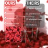 Usmilegift 1000 PCS Artificial Fake Rose Petals for Valentines Day,Flower