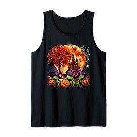 Three Halloween Lizards Cosplay Witch Costume Kids Family Tank Top