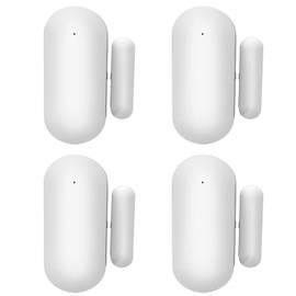 Splenssy Smart WiFi Door Window Sensor Alarm, Contact Wireless Door Window Magnetic Entry Detector Sensor, Wireless Sensor Door Window Burglar Alarm, Tuya APP for Home Security