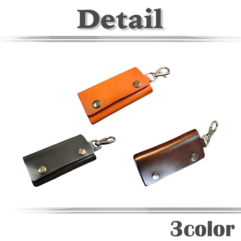 White Fang AZ192 Key Case, Charm, Miscellaneous Goods, Key Ring,