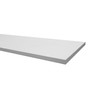 SSWBasics Laminated White Melamine Shelf Board, 36”L x 12”W, Durable