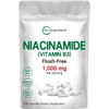 Nicotinamide 1,000mg Capsules - 400 Count | Flush-Free B Vitamin | Skin & Energy Support