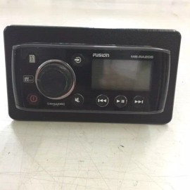 Fusion MS-RA205 Radio panel  Black Backing plate to cover larger holes NO RADIO!