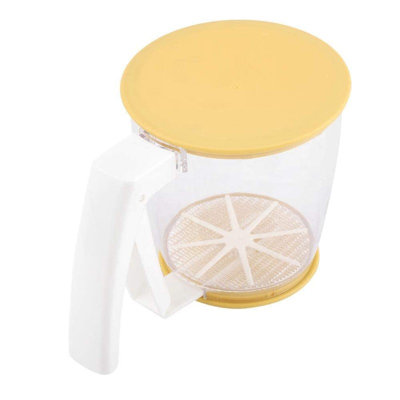 TOPINCN Flour Sieve Hand Bowl Flour Sieve Sieve Powder Flour