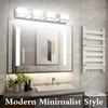 Tipace Dimmable Modern 4 Lights LED Vanity Light for Bathroom