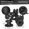Tarpofix® Tarpaulin Buttons Tarpaulin Hooks Round with Blind Rivets for