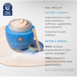 Indigo Overnight Repair | Face Cream & Serum Treatment, Fragrance Free Night Cream, 50 ml | 1.7 oz