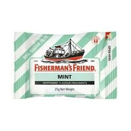 Fisherman Friend Sugar Free Peppermint Lozenges 12 x 25 g