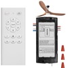 Ceiling Fan Remote Control and Receiver Kit, Ceiling Fan Light