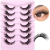 Lashes Natural Look Cat Eye False Eyelashes Mink Fluffy Fox