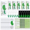 Sayglossy 24 Sets Emotional Support Pickle Pens and Keychains Bulk
