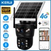 Solar Security Camera for Outdoor Monitoring – Dual-Lens 4G WiFi