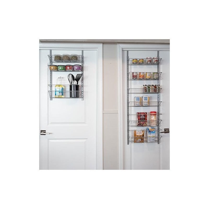 Home-Complete Over The Door Organizer - 9-Tier Hanging Wall Rack