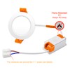 BIRRAY 2 Inch LED Recessed Lighting, 3000K Warm White, 3W(35W