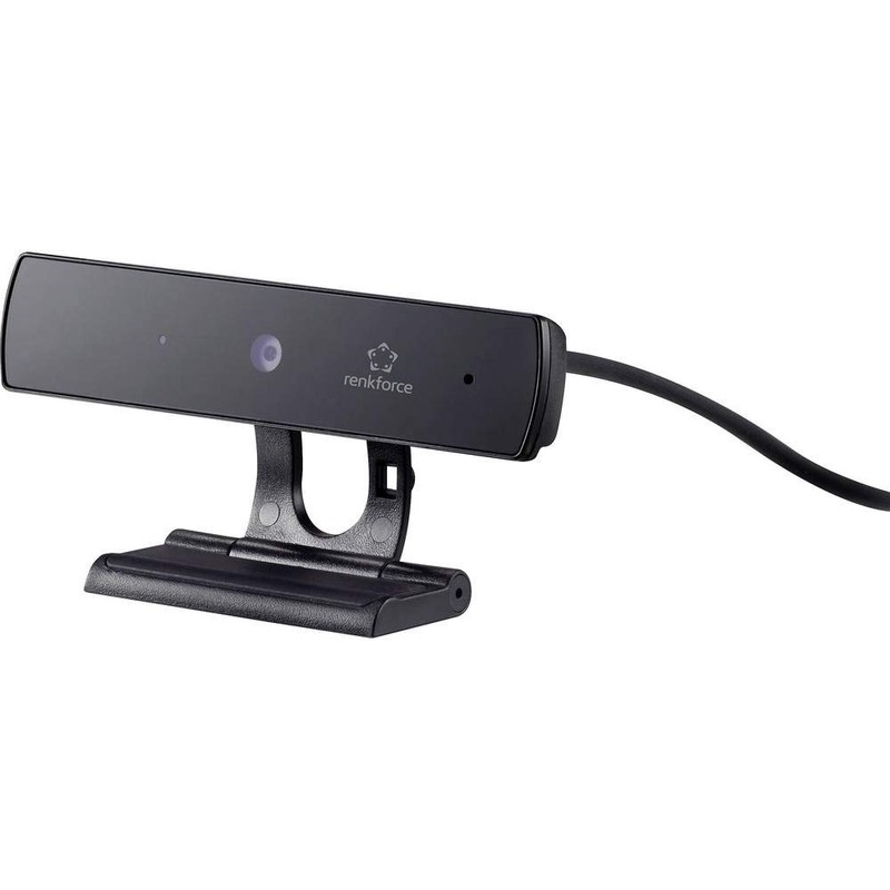 Renkforce RF-WC1080P1 Full HD webcam 1920 x 1080 pixels Clamp