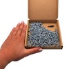 SKIR'CO (300 Pieces) Galvanised Steel Wood Screws 3.0 x 20