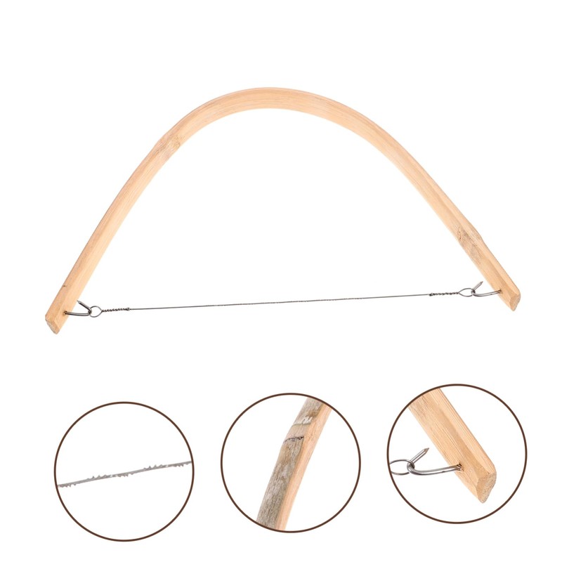 SHINEOFI Coping Saw Woodworking Tool Ergonomic Handheld Bow Saw for