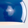 MiniSun | Retro Gloss Blue Arco Style Dome Ceiling Light