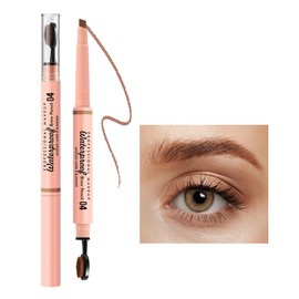 AFGHOUZ Waterproof Eyebrow Pencil, Cream Eyebrow Pen, Sculpt Define Eye Brow Pencil for Women, Long Lasting Blendable Brow Makeup with Brush