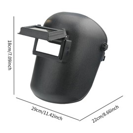 perfeclan Flip Front Welding Masks 180 Degree Rotation Dust Resistant Anti Splashes Adjustable Face Shields Comfortable Lightweight