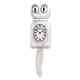 Miss Kitty Cat Klocks (White)