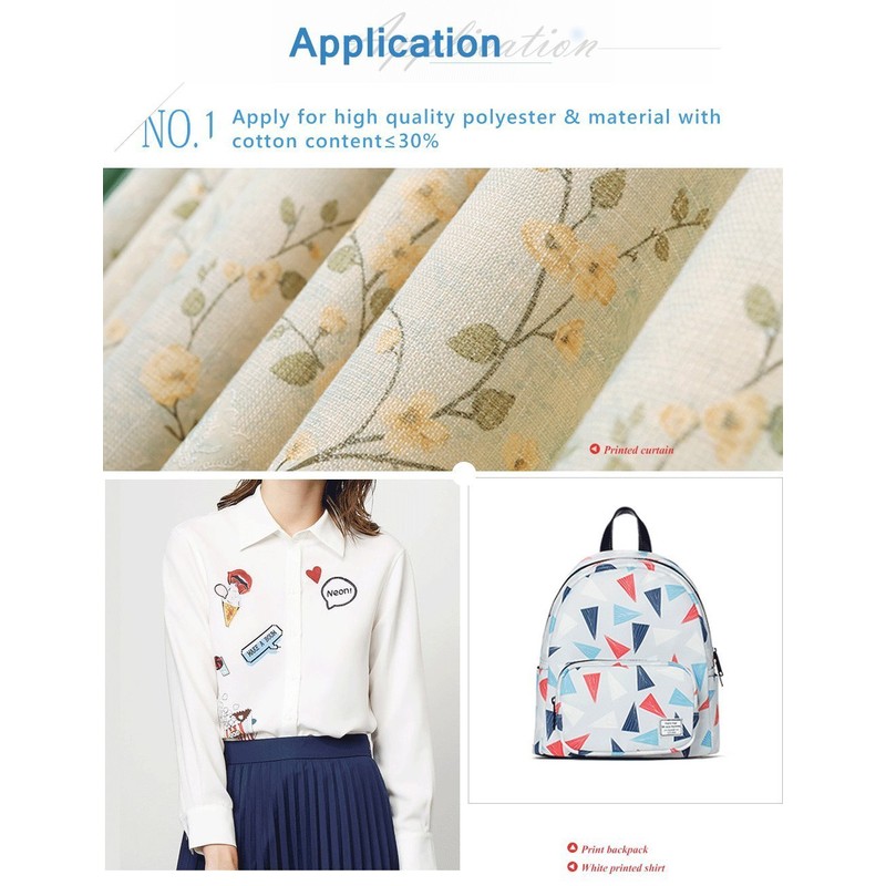 A-SUB Sublimation Paper A4, 210x297mm, 100 Sheets, 125gsm, Compatible with