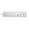 Dishwasher Magnet Clean Dirty Sign, Stainless Steel Clean Dirty Slider