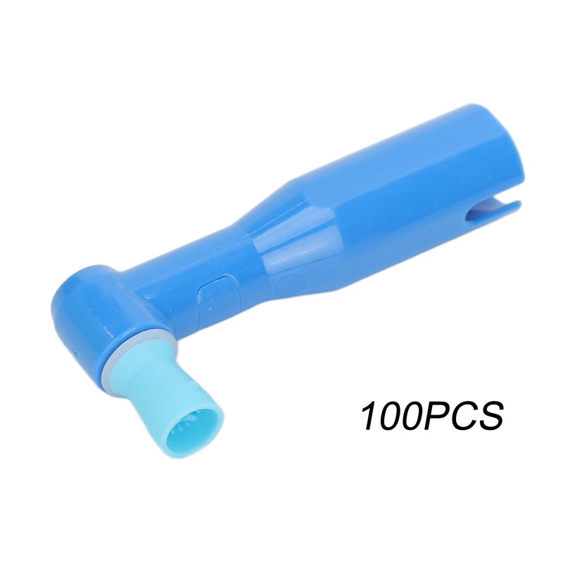 100pcs Oral Polishing Cup Kits Teeth Stains Removal Disposable Polisher